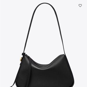 Tory Burch Romy shoulder bag Elegant Black Leather